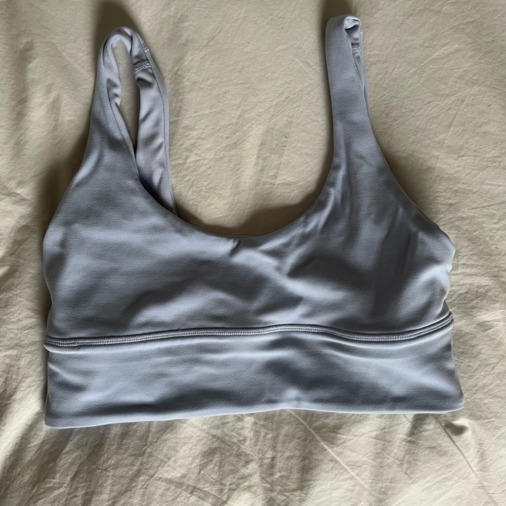 Lululemon Align reversible sports bra (light support A/B cup) in light blue